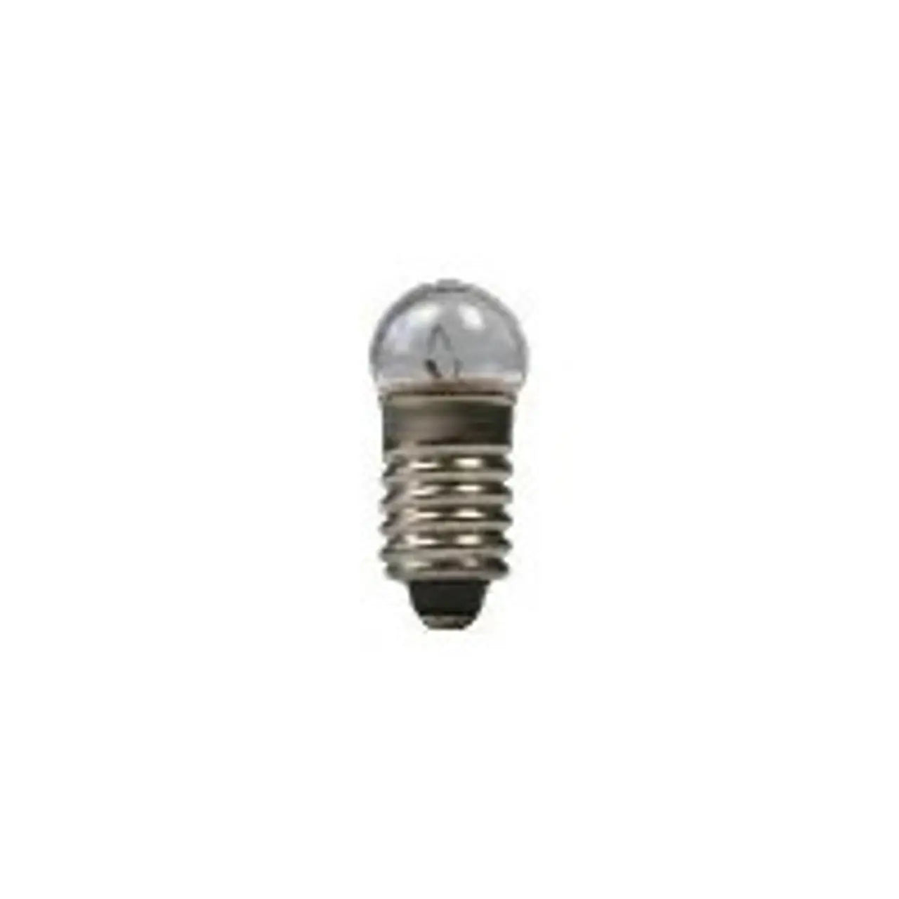12v Clear Screw Base Small-Globe Bulb fits STV #49 (2/cd) Stevens Motors