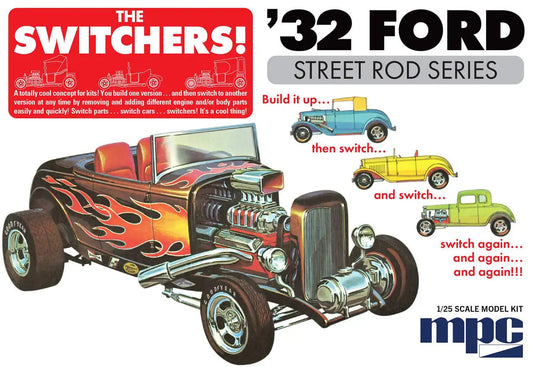 1932 Ford Switchers Roadster/Coupe 1/25 MPC Models