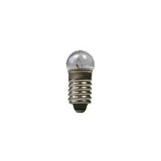 12v Clear Screw Base Small-Globe Bulb fits STV #49 (2/cd) Stevens Motors