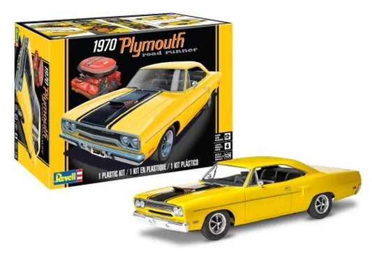 1970 Plymouth Roadrunner 1/24 Revell Monogram